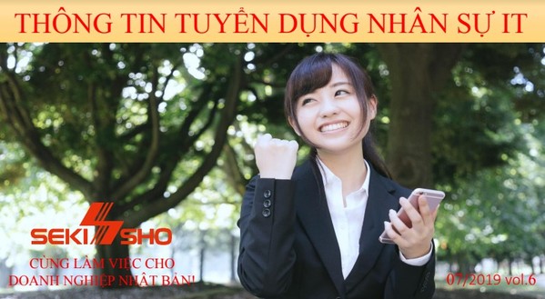 Sekisho Việt Nam tuyển dụng nhân sự tháng 7/2019