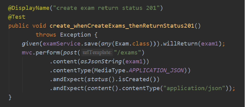 test Controller trong Spring Boot với @WebMvcTest