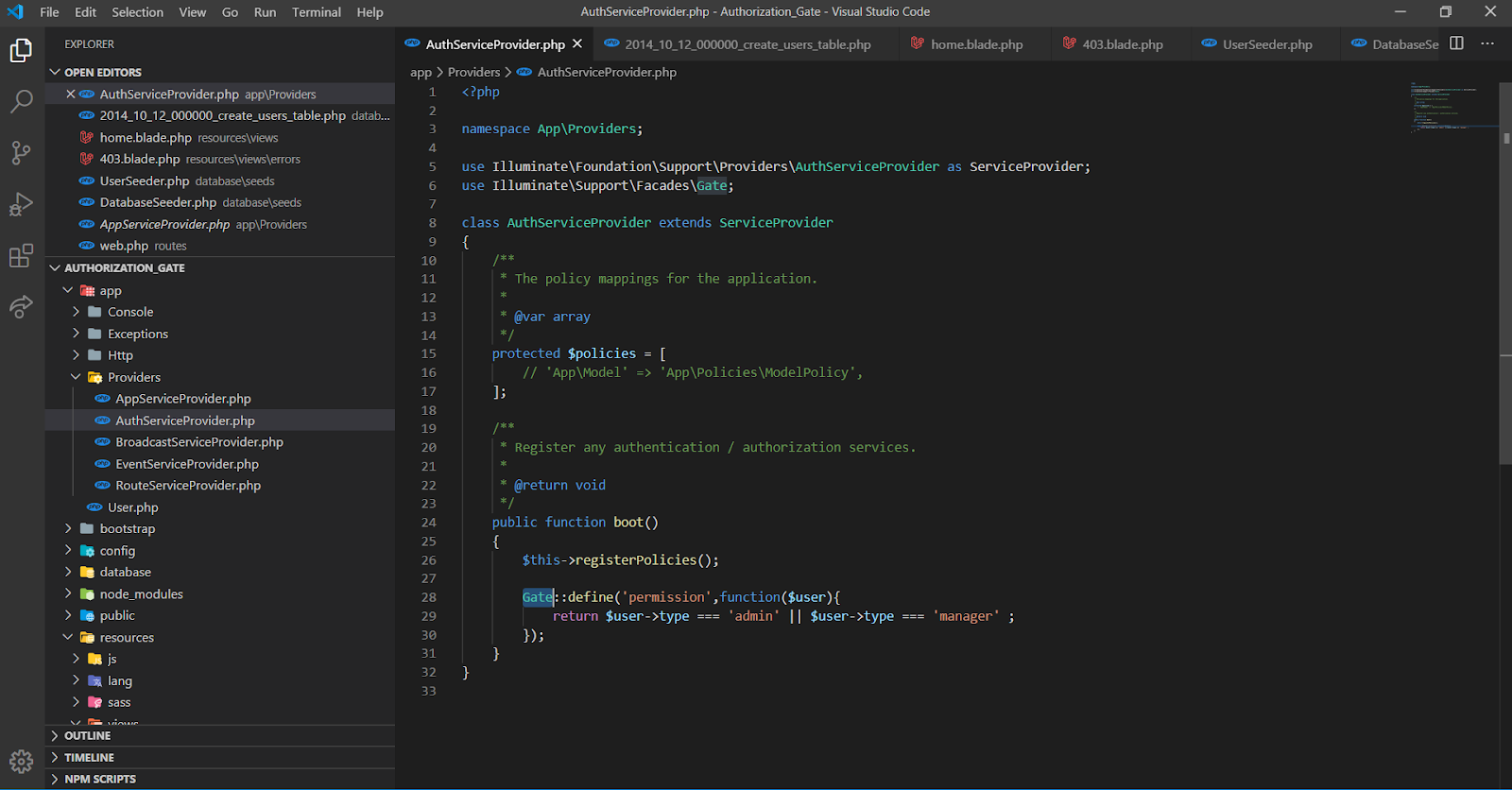 laravel