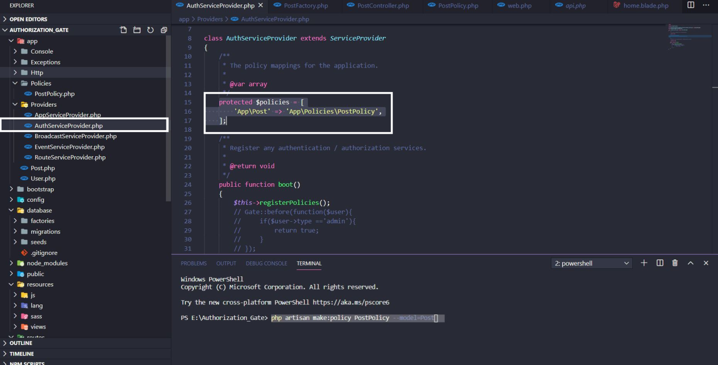 laravel