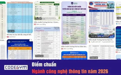 Điểm chuẩn ngành công nghệ thông tin năm 2026