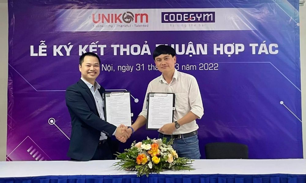 CodeGym và Unikom ký kết thỏa thuận hợp tác đào tạo – tuyển dụng nhân lực IT
