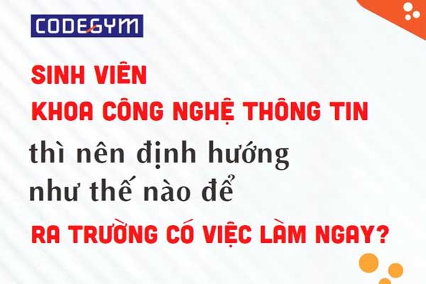 Sinh viên IT ra trường làm nghề gì