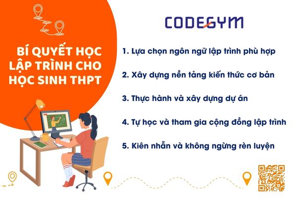 Bí quyết học lập trình cho học sinh THP
