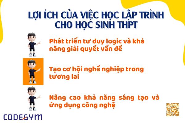 Lợi ích của học lập trình ở học sinh THPT