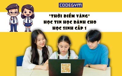 Thời điểm vàng học tin học dành cho học sinh cấp 1