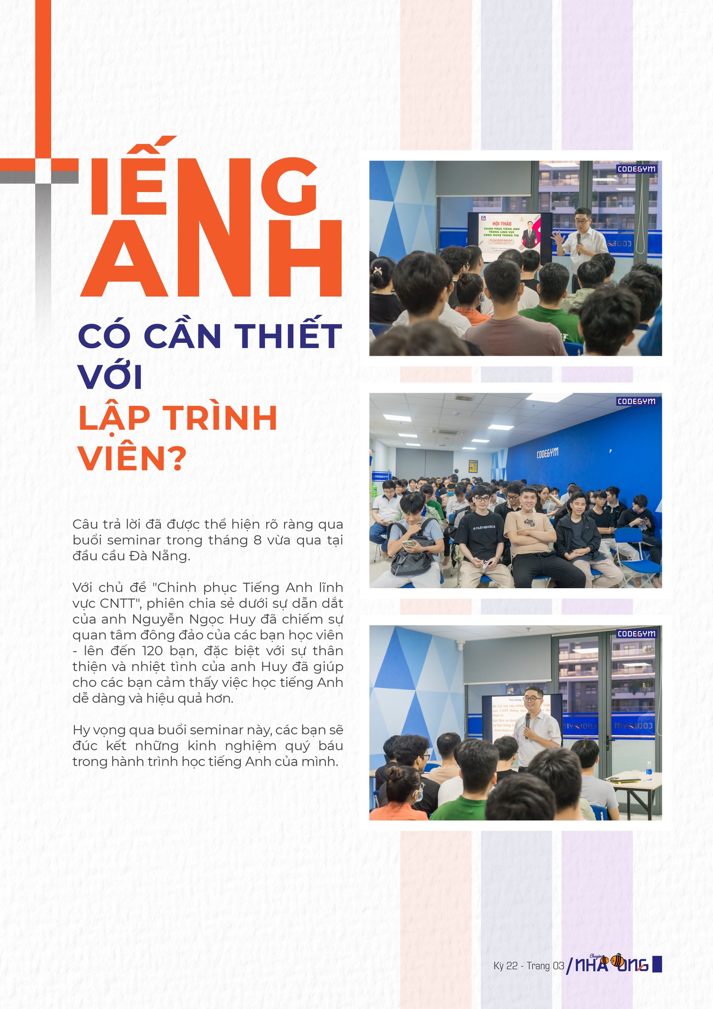 Chuyện Nhà Ong Tháng 8 - Học hỏi, Giao lưu và Gắn kết