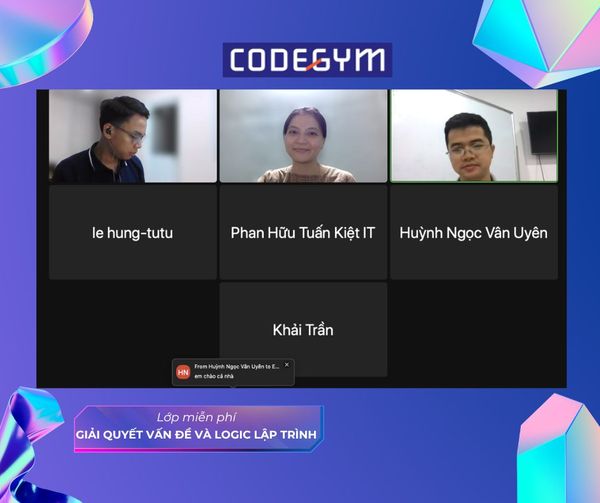Lớp học lập trình miễn phí tại CodeGym
