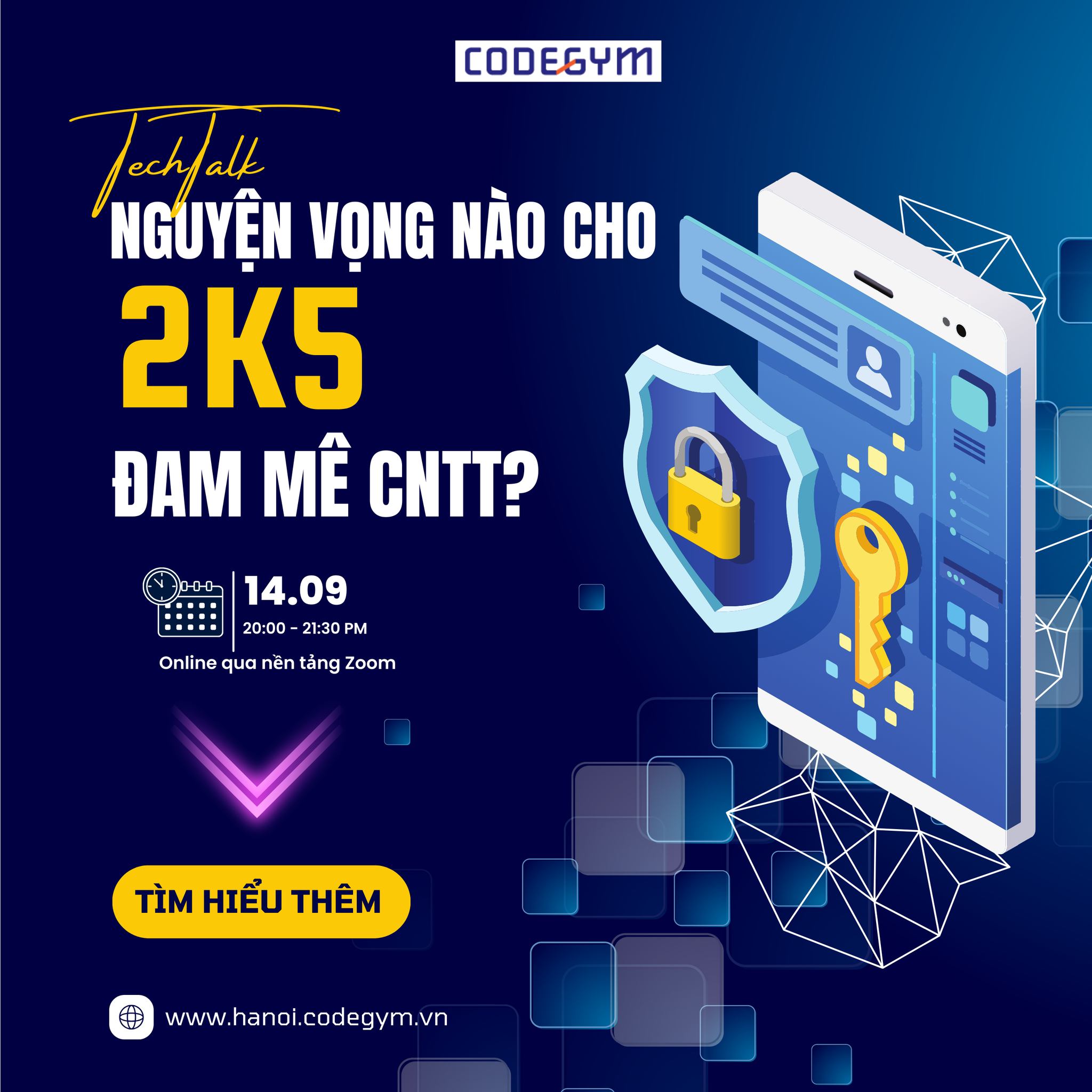 Nguyện vọng cho 2K5 đam mê Công nghệ thông tin