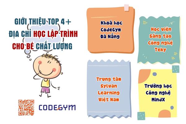 Giới thiệu top 4+ địa chỉ học lập trình cho bé chất lượng