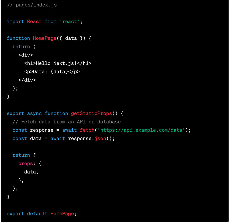 Static Site Generation