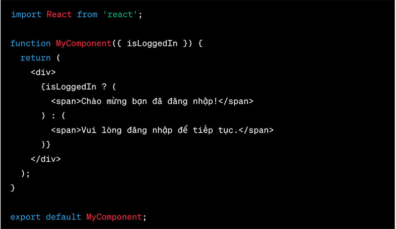 Ternary Operator