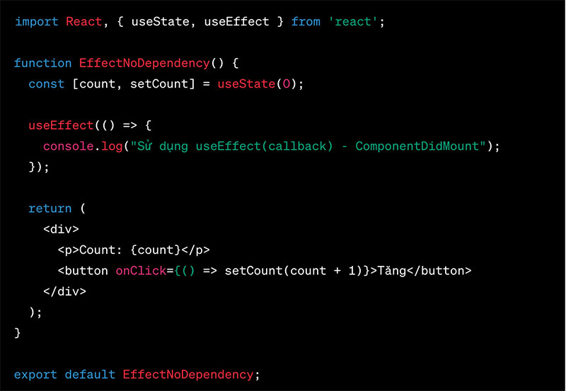 useEffect(callback)