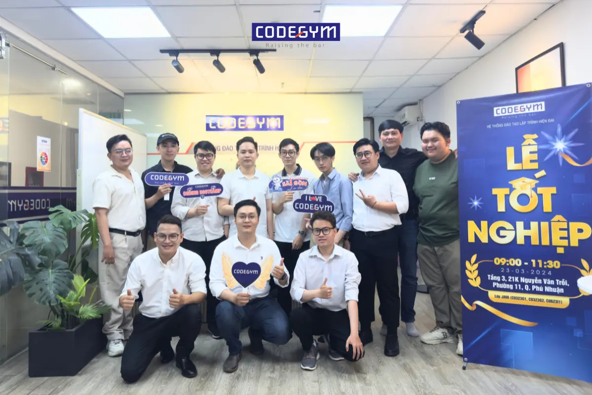 CodeGym tổ chức lễ tốt nghiệp