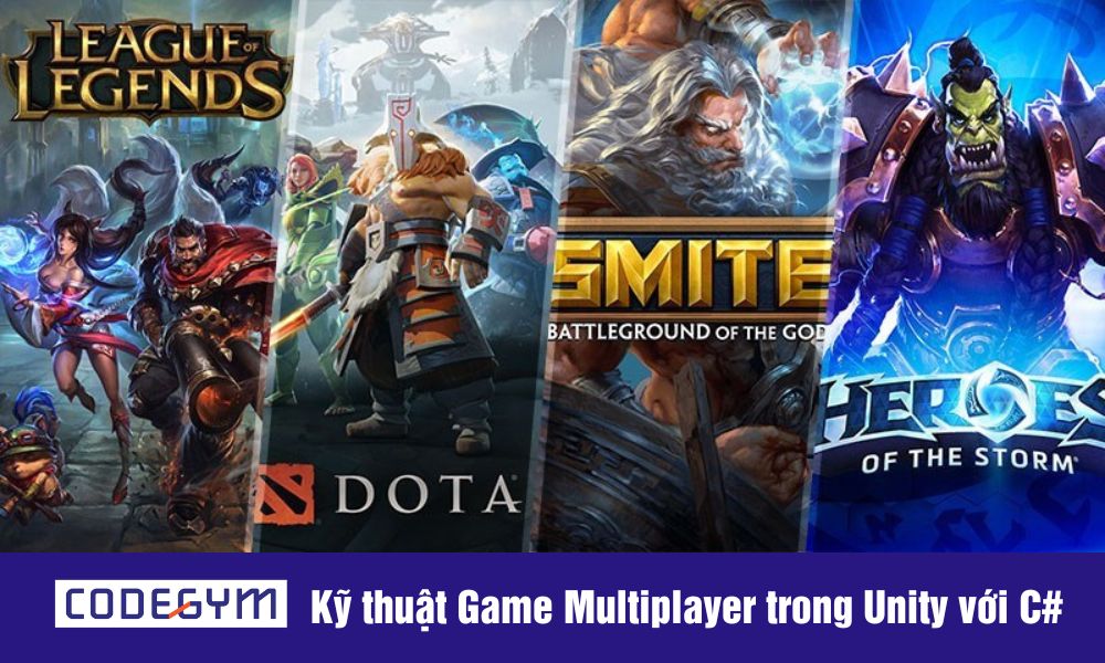Kỹ thuật game đa người chơi (multiplayer) trong Unity với C#