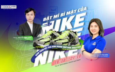 Techtalk “BẬT MÍ BÍ MẬT CỦA NIKE  – Hành trình đột phá kinh doanh nhờ Data Analytics”