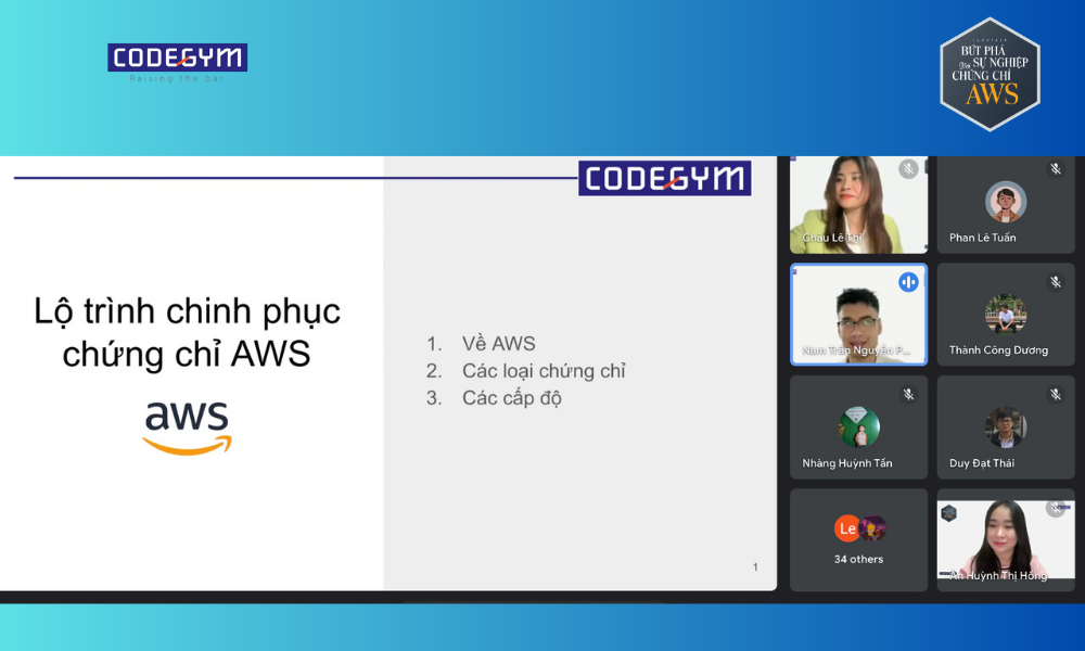 Tổng kết Techtalk: "Bứt phá sự nghiệp với chứng chỉ AWS"