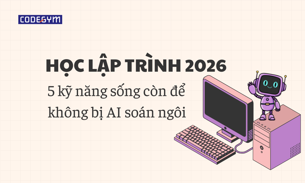 khóa học lập trình 2026