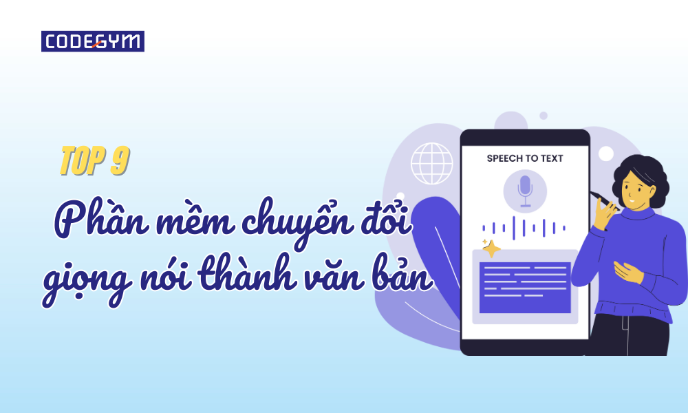 Top 9 phần mềm chuyển đổi giọng nói thành văn bản tốt nhất 2026 thumb