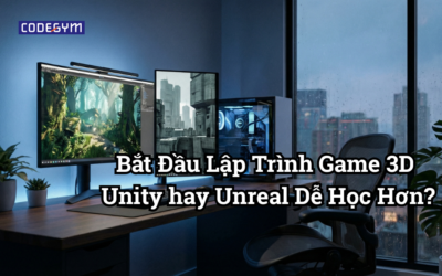 Bắt Đầu Lập Trình Game 3D: Unity hay Unreal Dễ Học Hơn?