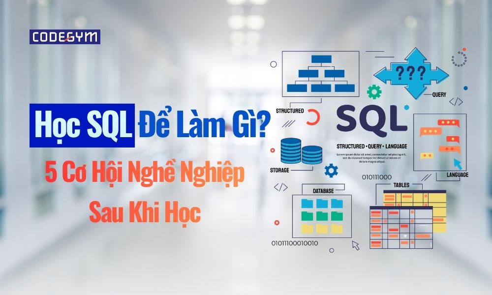 học sql để làm gì