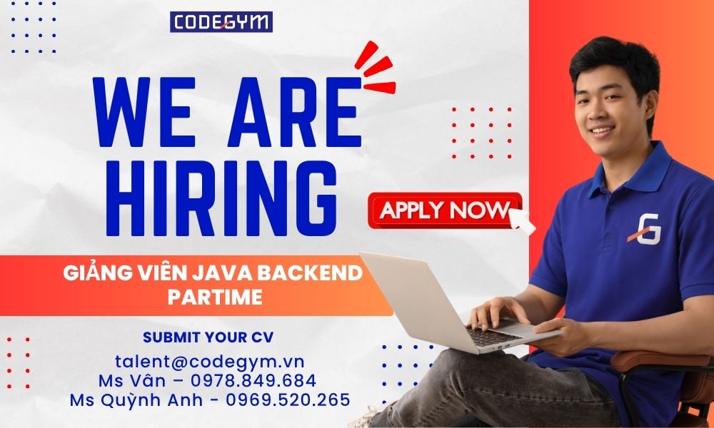 tuyển dụng giảng viên codegym 1