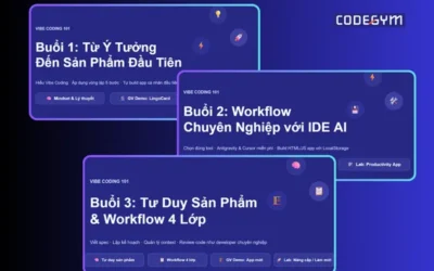 Sau 3 Buổi Vibe Coding, Học Viên CodeGym Đã Làm Được Gì?