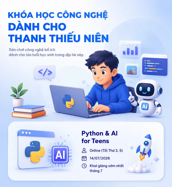 lịch khai giảng t7/2026 python