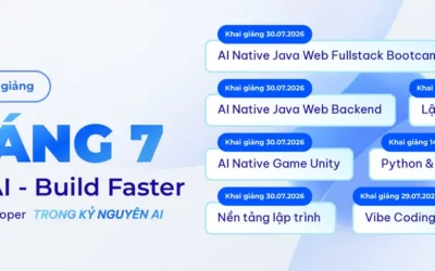 Lịch khai giảng CodeGym tháng 7/2026 mới nhất