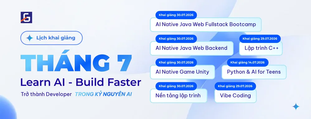 lịch khai giảng t7/2026