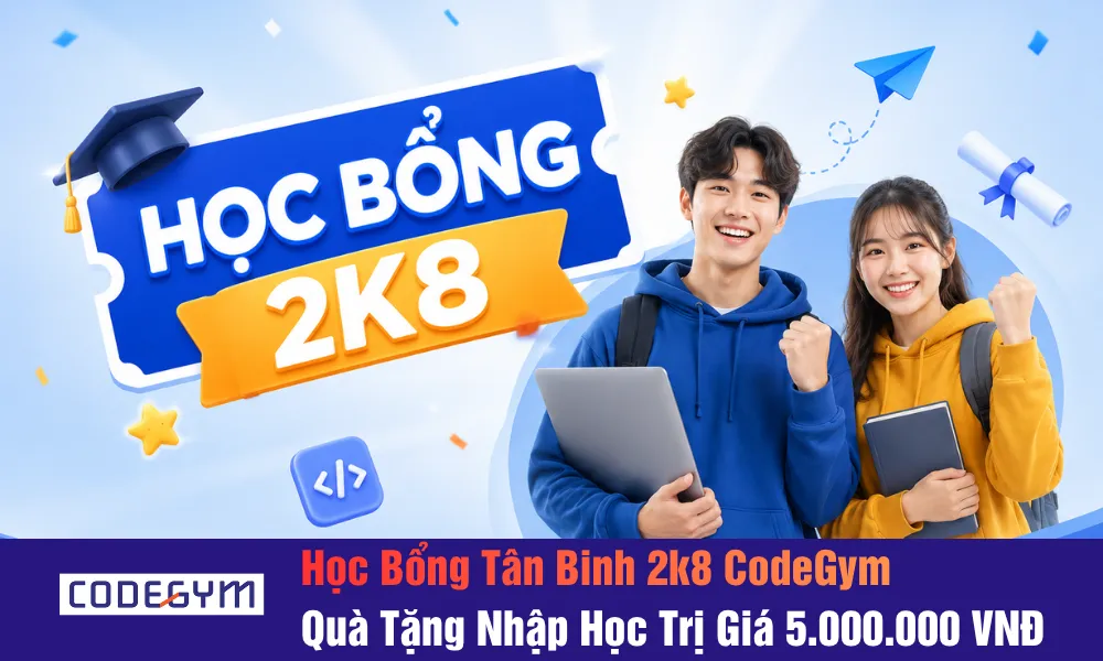 học bổng tân binh 2k8
